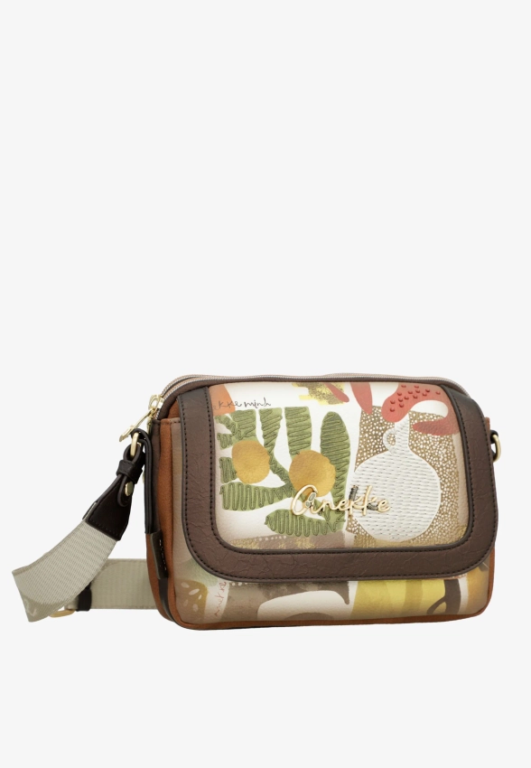 TOREBKA DAMSKA Z DWOMA PRZEGRODAMI ANEKKE AMPHORA 42713-349