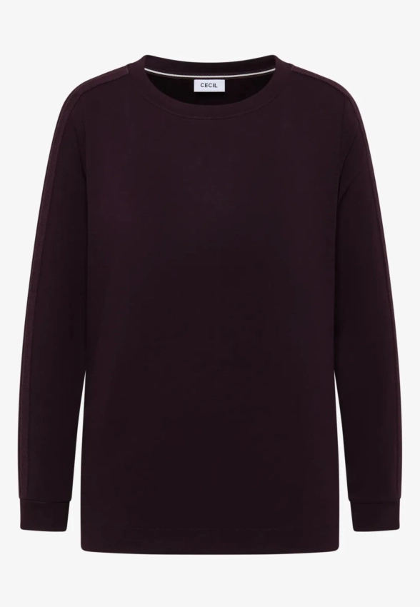 BLUZA DAMSKA Z PASKIEM NA RĘKAWIE CECIL 4 TOS324157