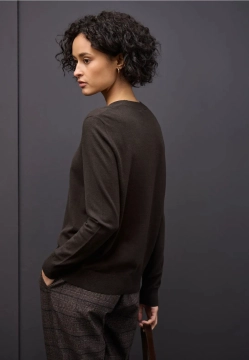 SWETER DAMSKI Z MIESZANKI WISKOZY STREET ONE 4 303476