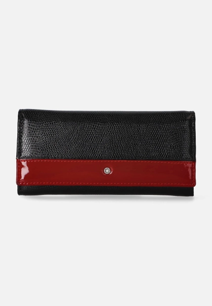 SKÓRZANY DUŻY PORTFEL DAMSKI CRESTI CR25SV