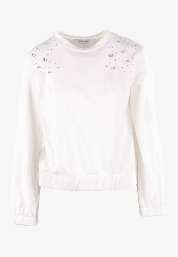 BLUZA DAMSKA OZDOBIONA KAMIENIAMI ARTIGLI ACFE003286
