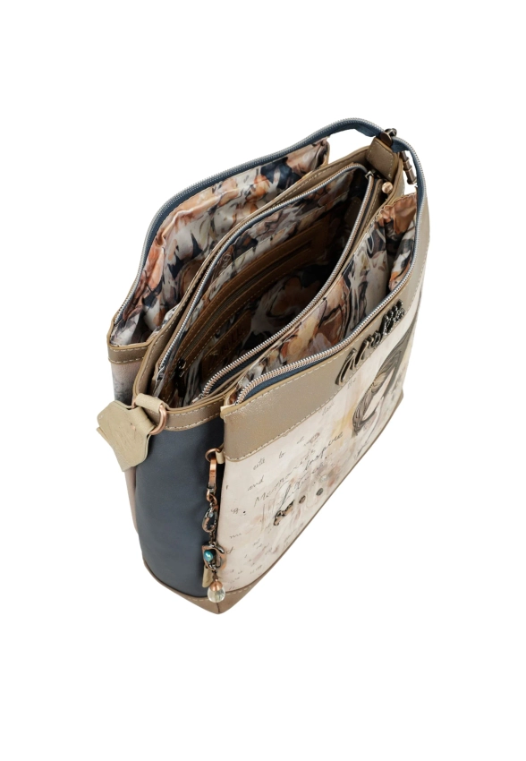 TRZYKOMOROWA TOREBKA DAMSKA ANEKKE MEMORIES 40803-039