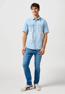 SPODNIE MĘSKIE JEANSY LARSTON 812 WRANGLER 112362457