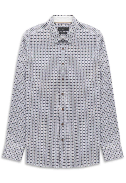 KOSZULA MĘSKA Z DŁUGIM RĘKAWEM BUGATTI 9750 88509D