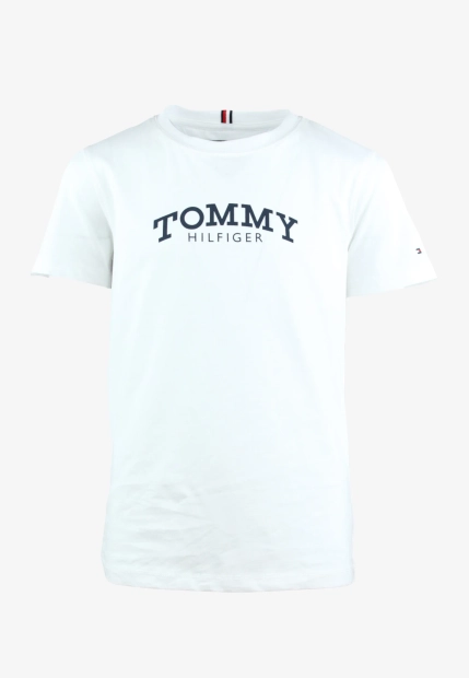 T-SHIRT CHŁOPIĘCY Z KRÓTKIM RĘKAWEM DUŻE LOGO TOMMY HILFIGER KB0KB10051