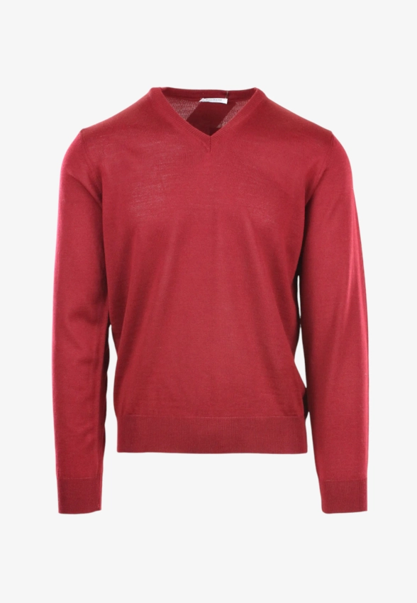 SWETER MĘSKI V Z DOMIESZKĄ WEŁNY YOURNAME MS 02