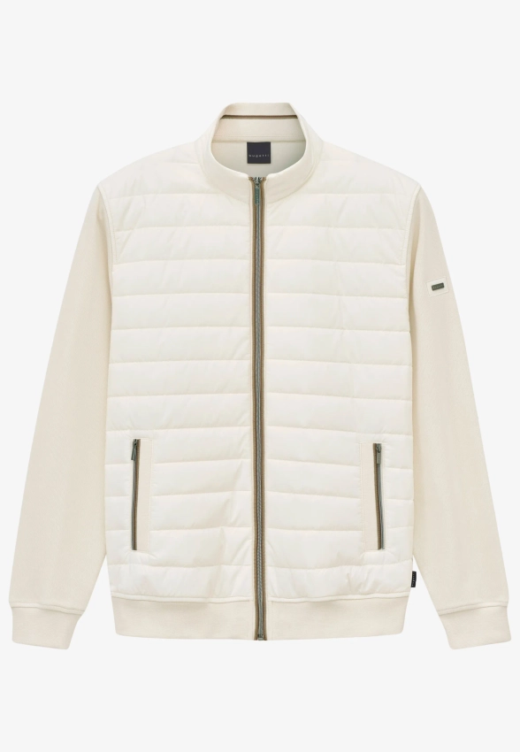 BLUZA MĘSKA Z PIKOWANYM PRZODEM BUGATTI 8700 15121