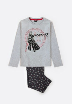 PIŻAMA CHŁOPIĘCA Z DŁUGIM RĘKAWEM STAR WARS ADMAS 63550