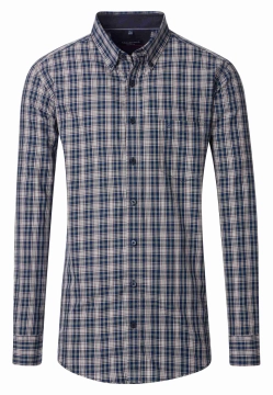 KOSZULA MĘSKA Z DŁUGIM RĘKAWEM W KRATĘ CASA MODA 454486200