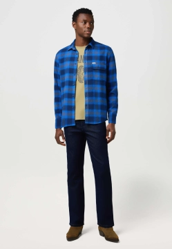 KOSZULA MĘSKA W KRATĘ WRANGLER 112371524