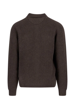 WEŁNIANY SWETER MĘSKI ZAPINANY NA GUZIKI Z DOMIESZKĄ KASZMIRU FYNCH HATTON 1510 807