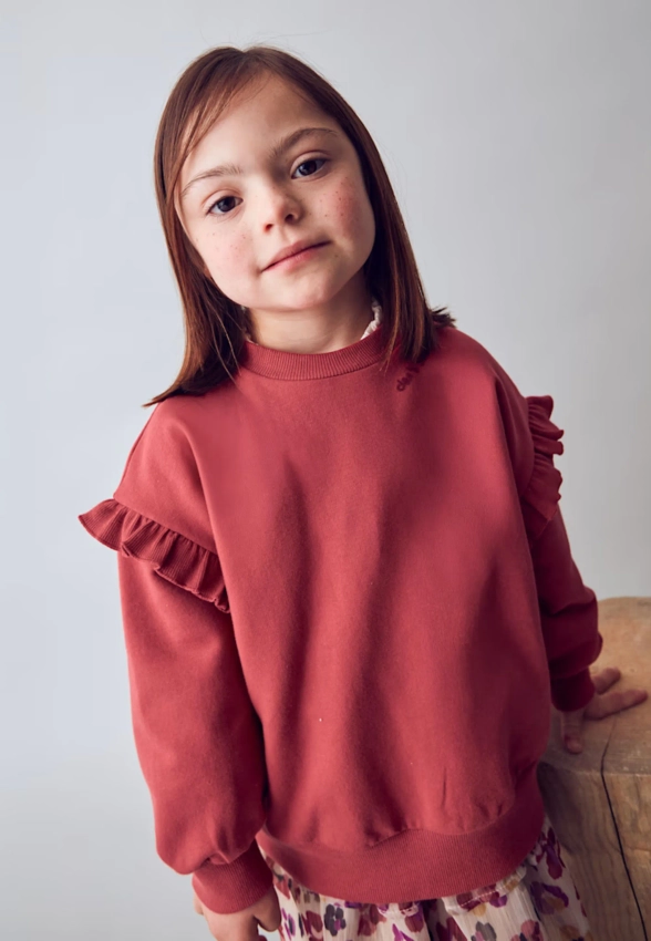 BLUZA DZIEWCZĘCA Z FALBANKAMI MAYORAL 4433