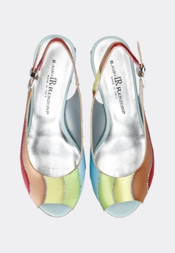 WZORZYSTE SANDAŁY DAMSKIE RENZONI ILASIO 5368