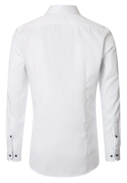 KOSZULA MĘSKA GŁADKA Z DŁUGIM RĘKAWEM BODY FIT VENTI 144326700