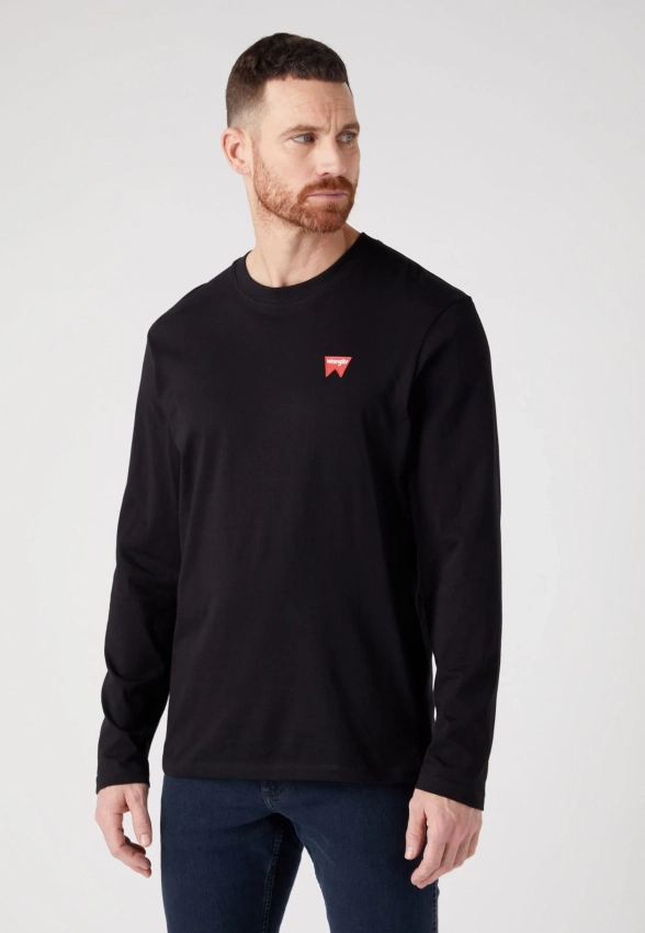 T-SHIRT MĘSKI Z DŁUGIM RĘKAWEM WRANGLER 112341137