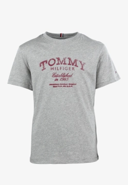 T-SHIRT CHŁOPIĘCY Z KRÓTKIM RĘKAWEM Z LOGO TOMMY HILFIGER KB0KB10055