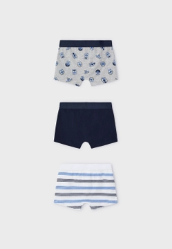 ZESTAW 3 PAR BOKSEREK CHŁOPIĘCYCH MAYORAL 10694A