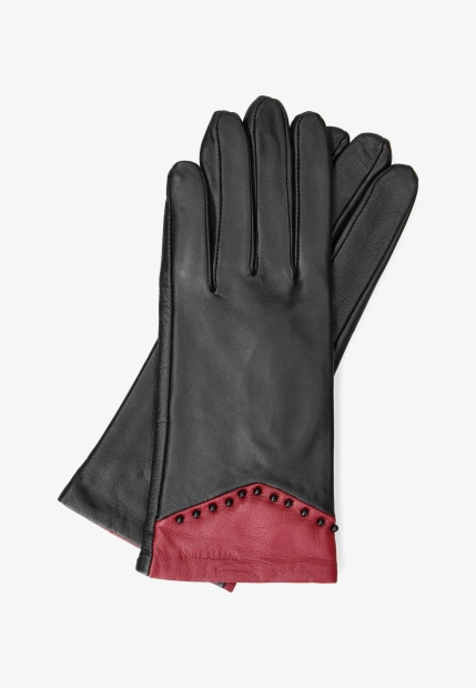 RĘKAWICZKI SKÓRZANE DAMSKIE WITTCHEN 45-6A-002-1