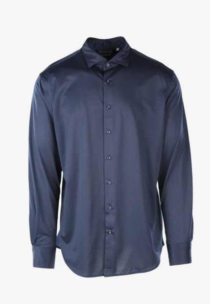 DŻERSEJOWA KOSZULA MĘSKA Z DŁUGIM RĘKAWEM PIERRE CARDIN C6 71410 0514