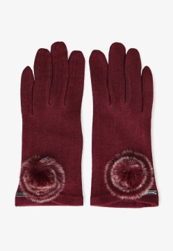 RĘKAWICZKI WEŁNIANE DAMSKIE WITTCHEN 47-6-118-2