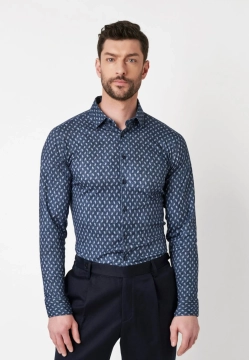 KOSZULA MĘSKA Z DŁUGIM RĘKAWEM DESOTO 87328-3