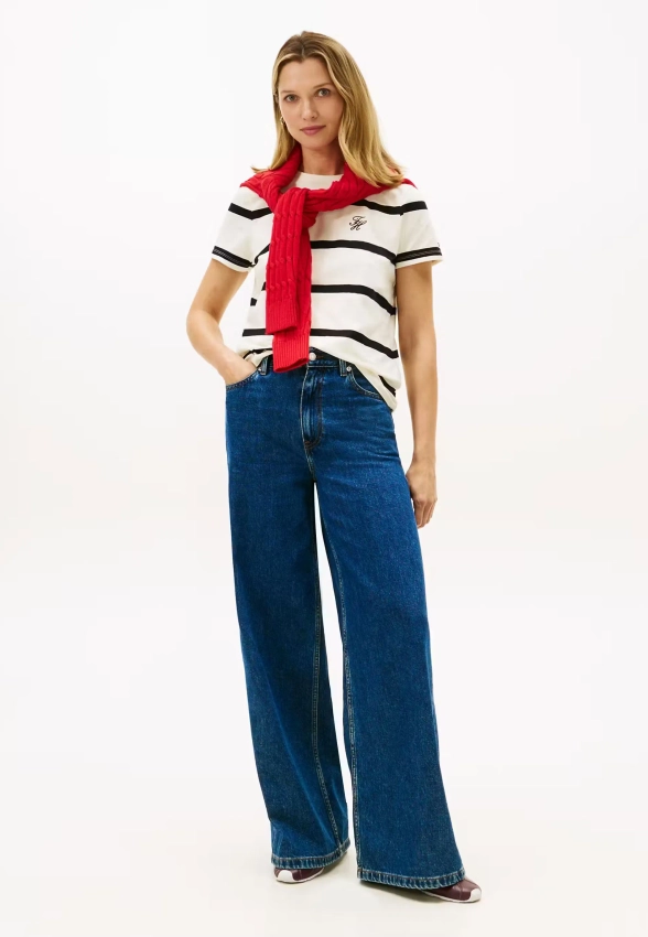 T-SHIRT DAMSKI TOMMY HILFIGER WW0WW47809