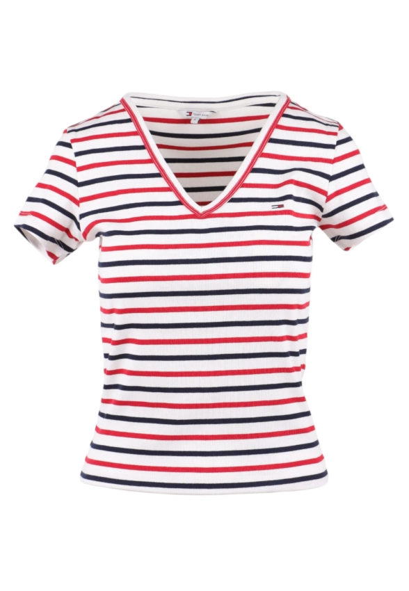 T-SHIRT DAMSKI TOMMY HILFIGER JEANS DW0DW17385