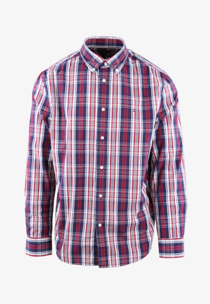 KOSZULA MĘSKA Z DŁUGIM RĘKAWEM W KRATĘ TOMMY HILFIGER MW0MW41712