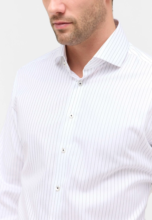 KOSZULA MĘSKA DŁUGI RĘKAW W PASY ETERNA 1328 X682