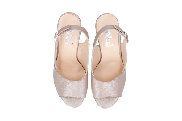 Sandały na obcasie EKS 1701