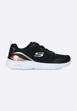 SPORTOWE PÓŁBUTY DAMSKIE SKECHERS 149660BKRG