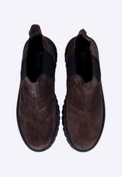 BOTKI DAMSKIE ZE SKÓRY ZAMSZOWEJ SHOELAB 7385185