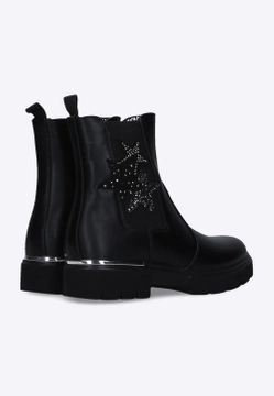 BOTKI DZIEWCZĘCE ZE SKÓRY EKOLOGICZNEJ ASSO AG13860