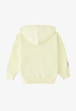 BLUZA DZIEWCZĘCA Z KAPTUREM ZAPINANA NA ZAMEK I DO 4 G349 00