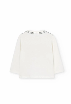 T-SHIRT CHŁOPIĘCY Z DŁUGIM RĘKAWEM BOBOLI 327024