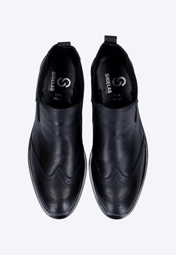 SKÓRZANE SZTYBLETY DAMSKIE Z KOLEKCJI SHOELAB 25909PE