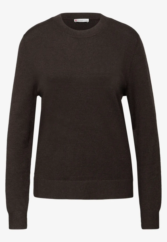 SWETER DAMSKI Z MIESZANKI WISKOZY STREET ONE 4 303476