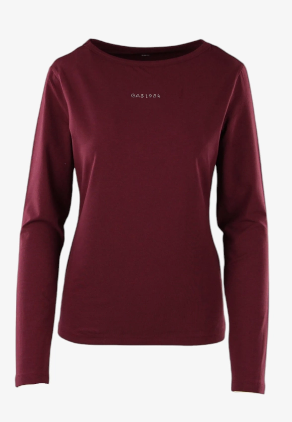 T-SHIRT DAMSKI Z DŁUGIM RĘKAWEM GAS B0838