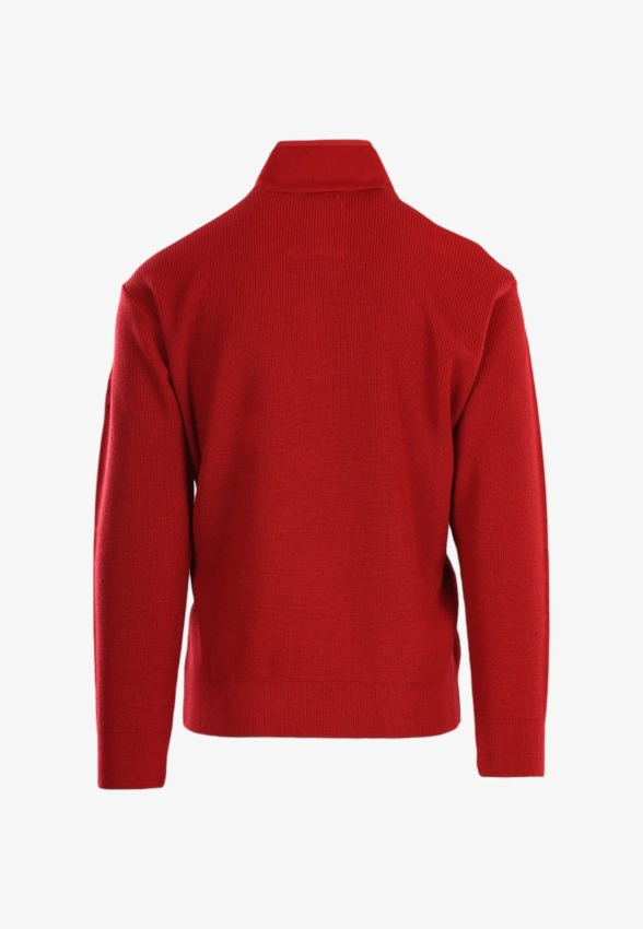 SWETER MĘSKI Z DOMIESZKĄ WEŁNY SAIL EXP 82084