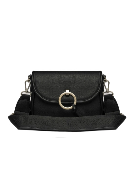 MAŁA TOREBKA DAMSKA ZE SKÓRY EKOLOGICZNEJ Z KLAPĄ ARA 16-21614-40