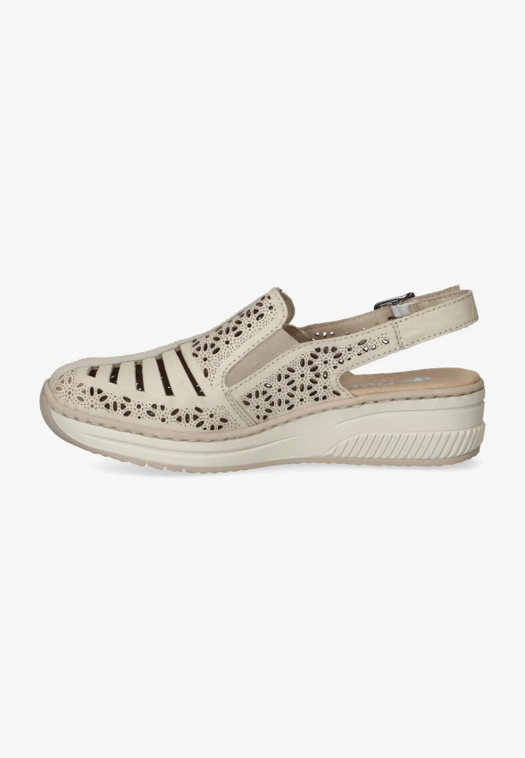 SKÓRZANE SANDAŁY DAMSKIE RIEKER 48763-60