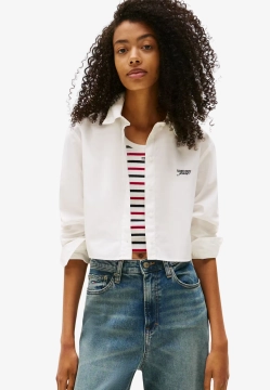 KRÓTKA KOSZULA DAMSKA TOMMY JEANS DW0DW21400