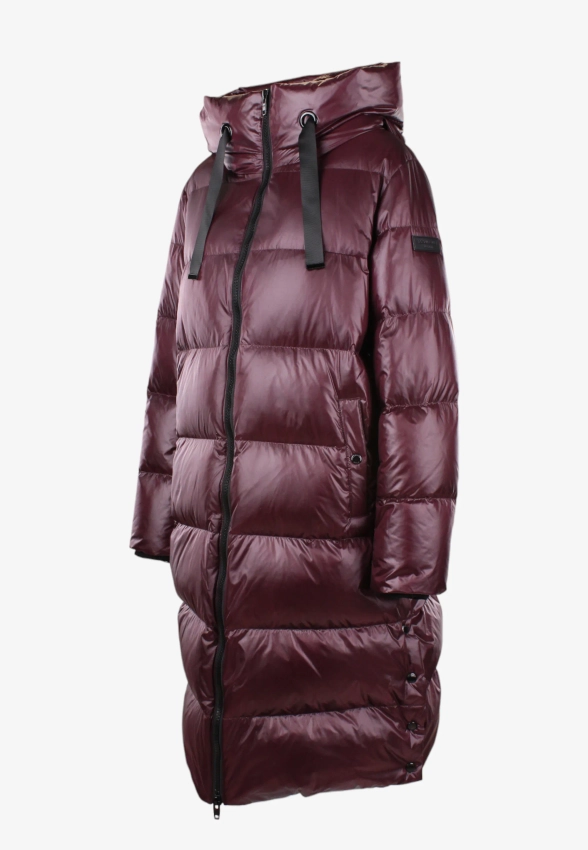 DŁUGA PUCHOWA KURTKA DAMSKA CAMILA SHINE ROCKANDBLUE 22860-3360