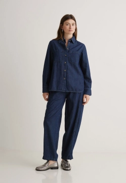 JEANSOWA KOSZULA DAMSKA YERSE 43819