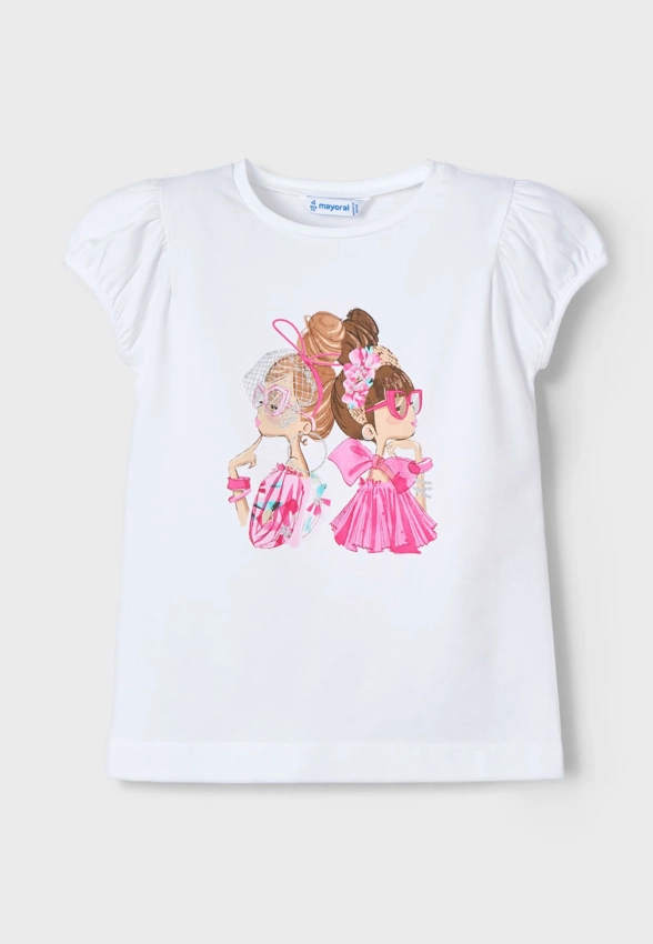 T-SHIRT DZIEWCZĘCY MAYORAL  3003