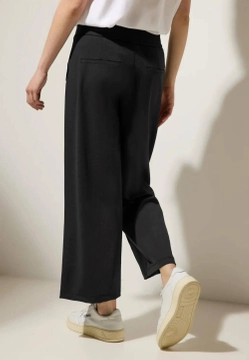 MATERIAŁOWE SPODNIE DAMSKIE 7/8 STREET ONE 1 376705EMEE