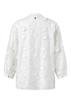 HAFTOWANA BLUZKA DAMSKA Z KWIATOWYM MOTYWEM JOOP! 30046678