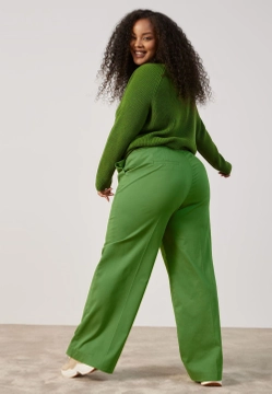 SZEROKIE SPODNIE DAMSKIE SAMOON 520525-21162