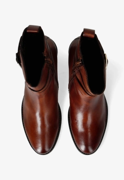 SKÓRZANE BOTKI DAMSKIE BAGATT D11-7683B4100