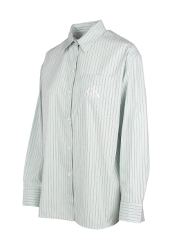 KOSZULA DAMSKA Z DŁUGIM RĘKAWEM W PASY CALVIN KLEIN LV044D170G